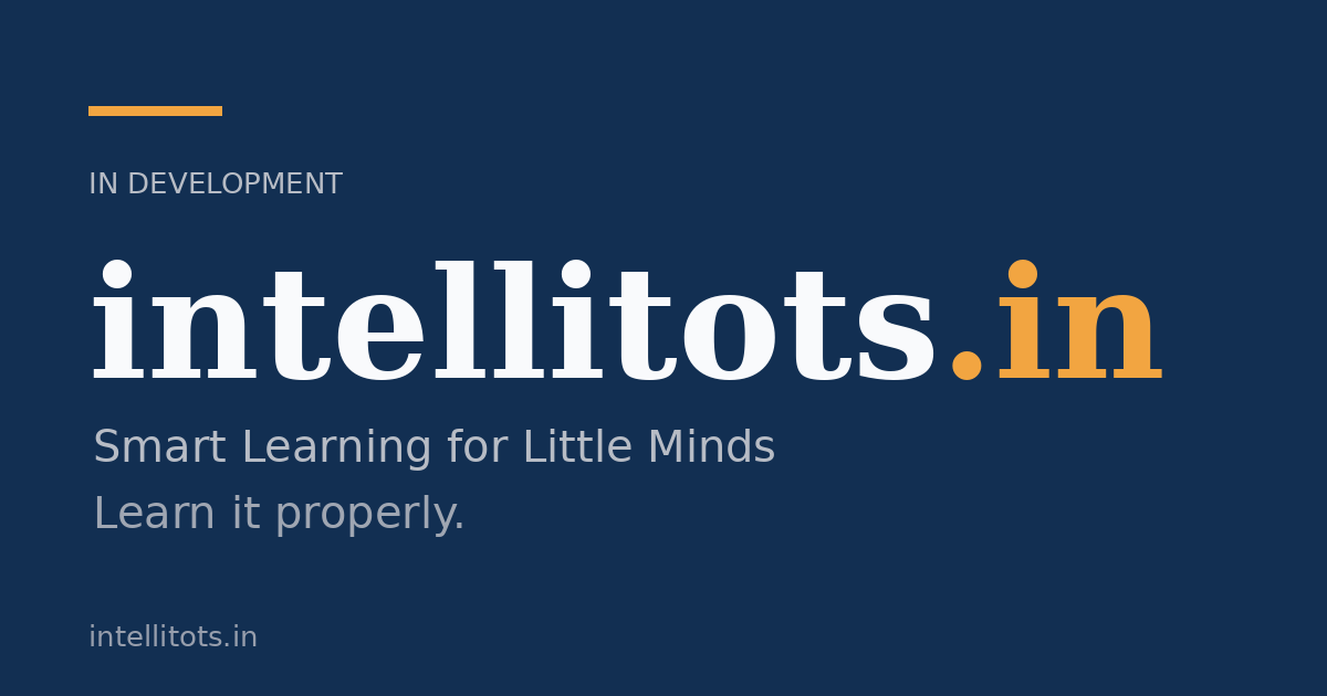 Link preview image for intellitots.in